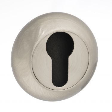Click Here To Enlarge This Photo Of Atlantic - MCESCESN Mediterranean Euro Escutcheons on Round "C" Rose - Satin Nickel