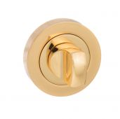 Atlantic - MWCBP Mediterranean WC Turn and Release on Round Rose - Polished Brass