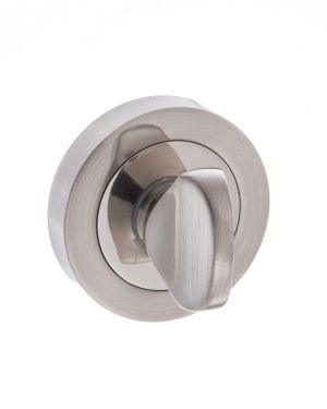 Click Here To Enlarge This Photo Of Atlantic - MWCSNNP Mediterranean WC Turn and Release on Round Rose - Satin/Polished Nickel