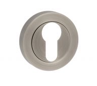 Atlantic - OEESCEMBN Old English Euro Profile Escutcheons - Matt Gun Metal