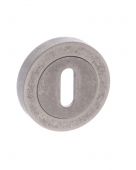 Atlantic - OEESCKDS Old English Key Escutcheons - Distressed Silver