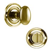 Atlantic - OEOWCPB Old English Solid Brass Oval WC Turn and Release - Polished Brass