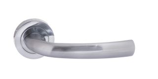 Atlantic - S21RSC STATUS 'Nevada' Lever on Round Rose - Satin Chrome