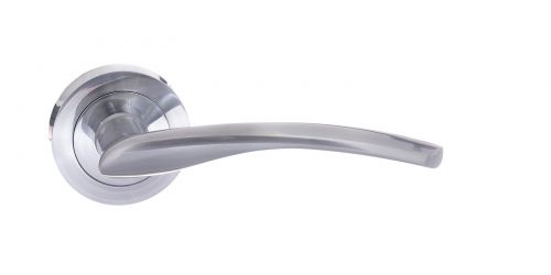 Click Here To Enlarge This Photo Of Atlantic - S22RSC STATUS 'Arizona' Lever on Round Rose - Satin Chrome