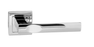 Atlantic - S24SPC STATUS 'Kansas' Lever on Square Rose - Polished Chrome