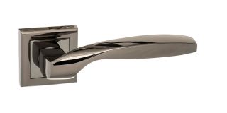Atlantic - S25SBN STATUS 'Oklahoma' Lever on Square Rose - Black Nickel