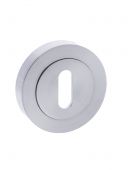 Atlantic - S2ESCKRSC STATUS Key Escutcheons on Round Rose - Satin Chrome