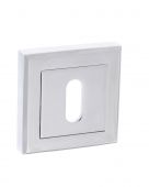Atlantic - S2ESCKSPC STATUS Key Escutcheons on Square Rose - Polished Chrome