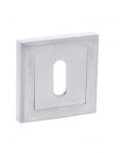 Atlantic - S2ESCKSSC STATUS Key Escutcheons on Square Rose - Satin Chrome