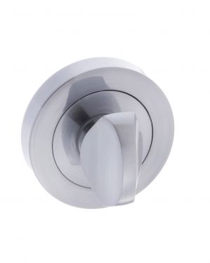 Click Here To Enlarge This Photo Of Atlantic - S2WCRSC STATUS WC Turn and Release on Round Rose - Satin Chrome
