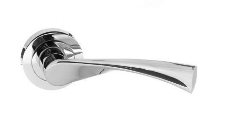 Click Here To Enlarge This Photo Of Atlantic - S34RPC STATUS 'Colorado' Lever on Round Rose - Polished Chrome