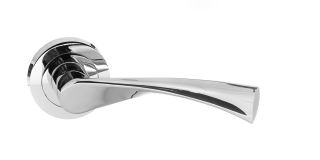 Atlantic - S34RPC STATUS 'Colorado' Lever on Round Rose - Polished Chrome