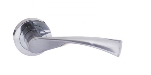 Click Here To Enlarge This Photo Of Atlantic - S34RSC STATUS 'Colorado' Lever on Round Rose - Satin Chrome