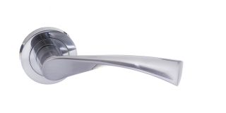 Atlantic - S34RSC STATUS 'Colorado' Lever on Round Rose - Satin Chrome