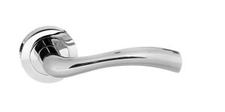 Atlantic - S35RPC STATUS 'Texas' Lever on Round Rose - Polished Chrome