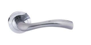 Atlantic - S35RSC STATUS 'Texas' Lever on Round Rose - Satin Chrome