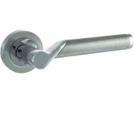 Atlantic - S38RSCPC STATUS 'Hawaii' Lever on Round Rose - Satin/Polished Chrome