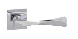 Atlantic - SP190CP Senza Pari 'Guido' Designer Lever on Square Rose - Polished Chrome