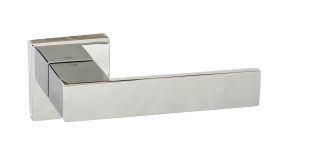 Atlantic - SP217CP Senza Pari 'Panetti' Designer Lever on Square Rose - Polished Chrome
