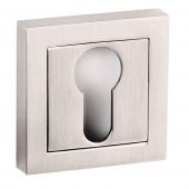 Atlantic - SPCESCESN Senza Pari Euro Escutcheons on Square Rose - Satin Nickel