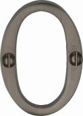 C1567 0-MB Heritage Brass Numeral 0 Face Fix 51mm (2") Matt Bronze Finish