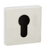 Atlantic - SPESCECP Senza Pari Euro Escutcheons on Square Rose - Polished Chrome