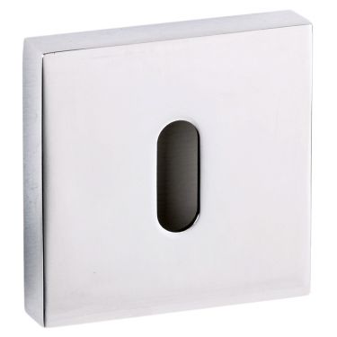 Click Here To Enlarge This Photo Of Atlantic - SPESCKCP Senza Pari Key Escutcheons on Square Rose - Polished Chrome
