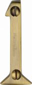C1567 1-AT Heritage Brass Numeral 1 Face Fix 51mm (2") Antique Brass Finish
