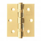 Atlantic - A2HB32525BP 3" x 2.5" x 2.5mm Ball Bearing Hinges Polished Brass Plated