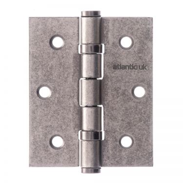 Click Here To Enlarge This Photo Of Atlantic - A2HB32525DS 3" x 2.5" x 2.5mm Ball Bearing Hinges Distressed Silver