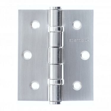 Click Here To Enlarge This Photo Of Atlantic - A2HB32525SC 3" x 2.5" x 2.5mm Ball Bearing Hinges Satin Chrome