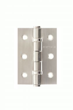 Click Here To Enlarge This Photo Of Atlantic - A2H322SSS Grade 7 CE Fire Rated Ball Bearing Hinges 3" x 2" x 2mm - Satin Stainless Steel