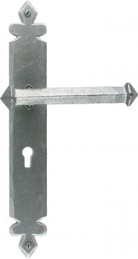 Click Here To Enlarge This Photo Of 33608 From The Anvil Pewter Tudor Lever Lock Set