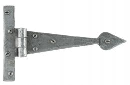 33651 From The Anvil Pewter 6'' Arrow Head T Hinge
