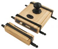 33005 From The Anvil Black Oak Box Lock