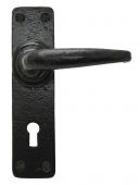 33320 From The Anvil Black Smooth Lever Lock Set