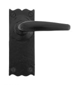 33318 From The Anvil Black Oak Lever Latch Set