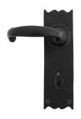 73108 From The Anvil Black Cottage Lever Bathroom Set
