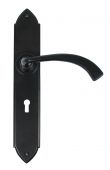 33136 From The Anvil Black Gothic Curved Sprung Lever Lock Set