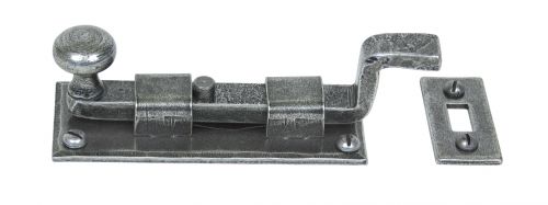 Click Here To Enlarge This Photo Of 33721 From The Anvil Pewter 4'' Cranked Knob Bolt