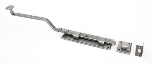 Click Here To Enlarge This Photo Of 33623 From The Anvil Pewter Patina 6" French Door Bolt