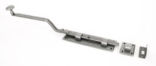 33623 From The Anvil Pewter Patina 6" French Door Bolt