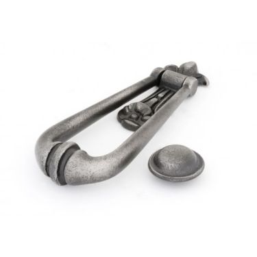 Click Here To Enlarge This Photo Of 33610 From The Anvil Antique Pewter Loop Door Knocker