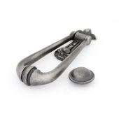 33610 From The Anvil Antique Pewter Loop Door Knocker