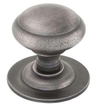 Click Here To Enlarge This Photo Of 83505 From The Anvil Antique Pewter Centre Door Knob 73mm