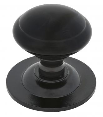 Click Here To Enlarge This Photo Of 83506 From The Anvil Black Centre Door Knob 73mm