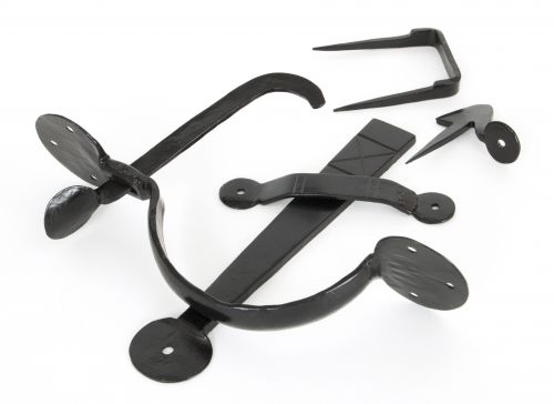 Click Here To Enlarge This Photo Of 33815 From The Anvil Black Medium Bean Thumblatch - XL