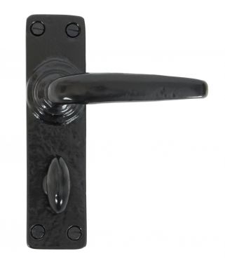 Click Here To Enlarge This Photo Of 33822 From The Anvil Black Smooth Lever Bathroom Set