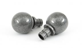 33734 From The Anvil Pewter Patina Ball Finial