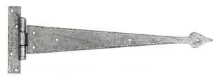 33791 From The Anvil Pewter 15" Arrow Head T Hinge